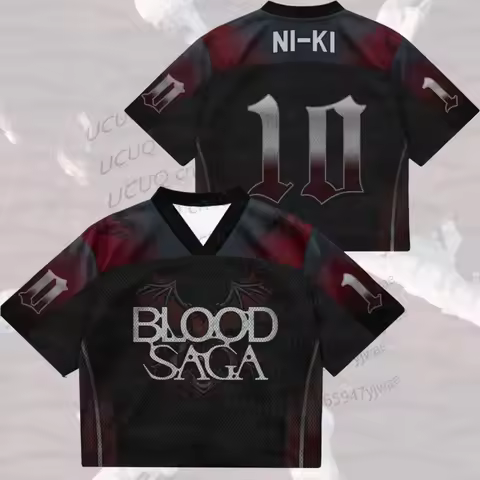Summer Men's Women's Print Graphic Short Sleeve Casual Enhypen Blood Saga World Tour T-Shirt Fans Gi