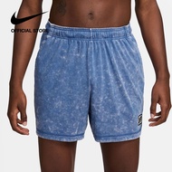 Nike Mens Dri-FIT Gym Heritage Mid Length Training Shorts - Comet Blue