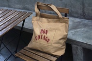 TOTE BAG KANVAS| TOTE BAG BON VOYAGE