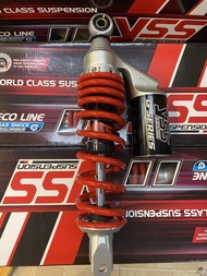 โช๊คหลังyssแท้มีโอ115 คลิก110 ฟีโน่115รุ่นG-plus mio fino click110มีรับประกันสินค้าสูง300t