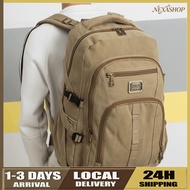 NEXASHOP 50L Travel Backpack Thickened Wear-Resistant School Bag  Large Capacity Heavy Duty Bagpack 