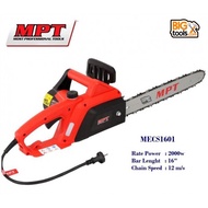 MPT MECS 1601 16" Electric Corded Chainsaw Cutter Trimmer Saw Chain 2000w