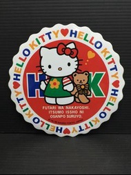 Sanrio Hello Kitty和熊啤啤 1996年行李箱 多用途膠貼紙