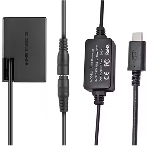 ACK-E18 LP-E17 DR-E18 ACK E18 Camera USB-C Adapter Dummy Coupler Battery for Canon 850D 800D 760D 75