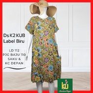 Daster Kencana Ungu Asli LD 110 Label Biru DS K2 KUB Original Grosir