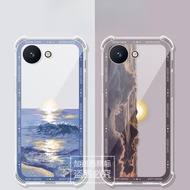 For Blue Fox NX1 Phone Case All-Inclusive BLUEFOX Protective Case233055Transparent Transparent Blue 