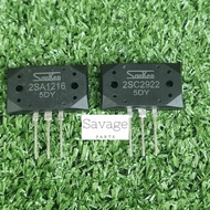 TRANSISTOR SANKEN 5DY 1216 2922 A1216 C2922 2SA1216 2SC2922 1 SET