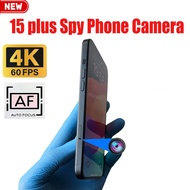 15plus 4k HD Hidden Mobile Phone Spy Camera 4K Hd Mini Portable Wireless Remote View Hidden Black Sc