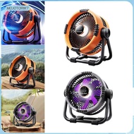 [mojotorw7] 20000mAh Camping Fan Air Cooling Fan Multipurpose for Hiking Office Barbecue