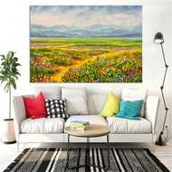 Canvas Flower Art, Wall Decoration Art, Canvas Printed Art, Big Size, Home Decor Pictures,