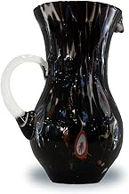 Buvette Jug 750 ml Made in Italy from Hand Blown Glass Made according to the tradition of Murano art