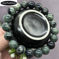 Rhyolite Green Kambaba Beads Natural Stone Bracelet for Women and Men Gift 雀仔石手链