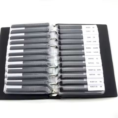 87/111 Values SOT-23 25/50PCS SMD SMT NPN PNP SOD 5551 2222 TL431 BC807 BC817 Transistor Diode Assor
