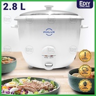 【CLEAR STOCK】 PHILUX PL-28 (2.8L) PREMIUM RICE COOKER PERIUK NASI 饭煲 / PL-10 (1.0L) / PL-18 (1.8L) /