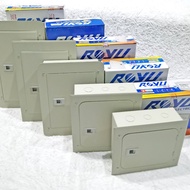 ROYU Panel Box Board 4 6 8 10 12 Breaker All Metal Residential Pole Plug in Branches Heavy Duty HD