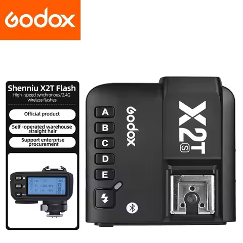 Godox X2T-C X2T-N X2T-S X2T-F X2T-O X2T-P TTL Wireless Flash Trigger for Canon Nikon Sony Camera Blu