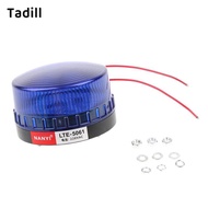 [dksqer] Blue Emergency LED Flashing Strobe Signal Warning Light Lamp Beacon AC220V -