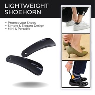 Professional Black Shoe Horn High Quality Plastic Portable Travel Small Shoehorn Spoon 11cm 16cm (Re