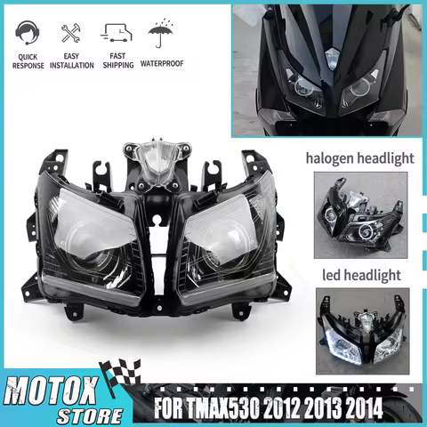 Motorcycle AccessoriesFit For 2012 - 2014 YAMAHA TMAX530 TMAX 530 TMAX 530 T-MAX 530 2013 Head Light