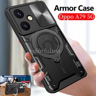 For Oppo A79 5G Slide Push Camera Lens Protection Phone Case For Oppo A79 A 79 OppoA79 2023 Hardcase