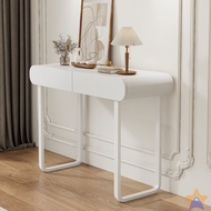 French cream style console console cabinet white console table wall table simple dressing table