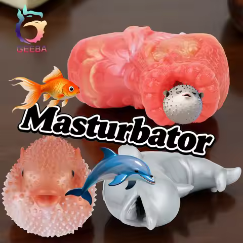 GEEBA мастурбатор секс игрушки Artificial Vagina Male Masturbator Pocket Pussy Cock Glans Trainer On
