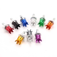 Aluminum Alloy Crown License Plate Screw American 8v1 Universal+M6 Thread Universal License Plate