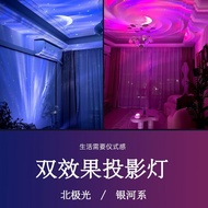 Aurora Borealis Rechargeable Starry Sky Lamp, High-end Projection Night Light, Northern Li