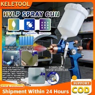 Professional Air Paint Spray Gun H827 15-Hole High Atomization Copper Nozzle Aluminum Pneumatic Spra