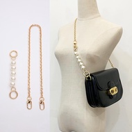 ◎✾ Apply to coach mahjong bag chain accessories pearl extended chain bag with axillary his hand carry decorative chain shoulder belt