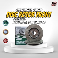 GINO DISC ROTOR (FRONT) FOR LEXUS LS430 UCF430