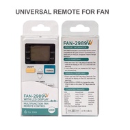 Universal FAN Remote Control FAN-2989W Universal Ceiling FAN Wall FAN
