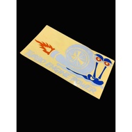Turbo engine power car cutting sticker