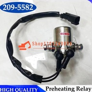 223-4453 209-5582 Excavator E312D 320D Preheating Relay 2234453 9F3099 2095582 3980940 Sstarter Rela