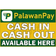 LAMINATED LOAD SIGNAGES A4 SIZE 180GSM PAPER HIGH QUALITY PALAWAN PAY/GCASH