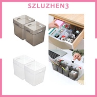 [Szluzhen3] 2 Pieces Refrigerator Side Door Box Fridge Organiser Refrigerator Organizer Box for Fridge Cabinets Pantry Small Items Fruits