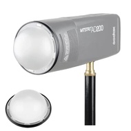 Godox AK-R11 Dome Diffuser Compatible for Godox H200R Round Flash Head Godox V1 Flash Series V1-S V1