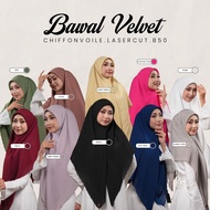 BAWAL VELVET AACO CHIFFON VOILE LASERCUT B50