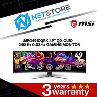 MSI MPG491CQPX QD-OLED GAMING MONITOR - 9S6-3FA84T-025