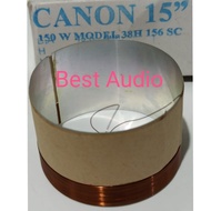 Spul spol spool speaker Almunium 15inch 15 inch Canon 38H156Sc