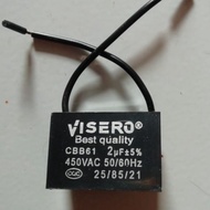 VISERO 2UF CAPACITOR / MICRO CAPACITOR 2 UF FAN SPARE PART
