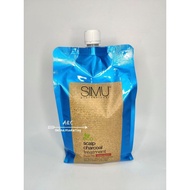 SIMU SCALP CHARCOAL TREATMENT MASK Professional Salon Eco Paraben Free 1000ml/1L