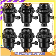 【W】Replacement Lamp Socket E26 with on Off Switch Shade Ring for Table Floor Lights Lamp Parts Repai