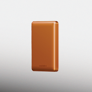 ENERGEA AluPac 10000mAh Ultra Light Aluminium Magsafe Compatible Powerbank 3C - Orange/ Gunmetal