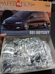 汽車模型 HONDA ODYSSEY RB1 AFFECTION AOSHIMA 1/24