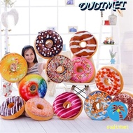 OUDIMEI Pillow Doughnut Kids Toy Christmas Nap Pillow Chocolates Donut Pillow Cover Sofa Seat Cushio