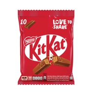 Nestle KitKat 2-Fingers Milk Chocolate Sharebag 10 pieces (10x15g)