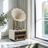 Retro Gramophone Speaker Bluetooth Speaker Living Room European Ornaments Radio Aromatherapy Nostalg