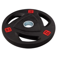 15 KG Olympic Rubberised Flybell Weight Plate [Ready Stock]