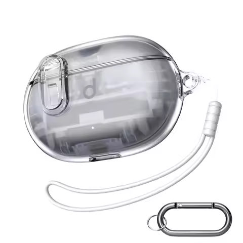 Compatible with Beats Studio Buds/Studio Buds+ Case Cover with Lock Clip, Protective Cover for Beats